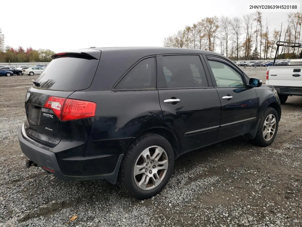 2009 Acura Mdx Technology VIN: 2HNYD28639H520188 Lot: 76319444