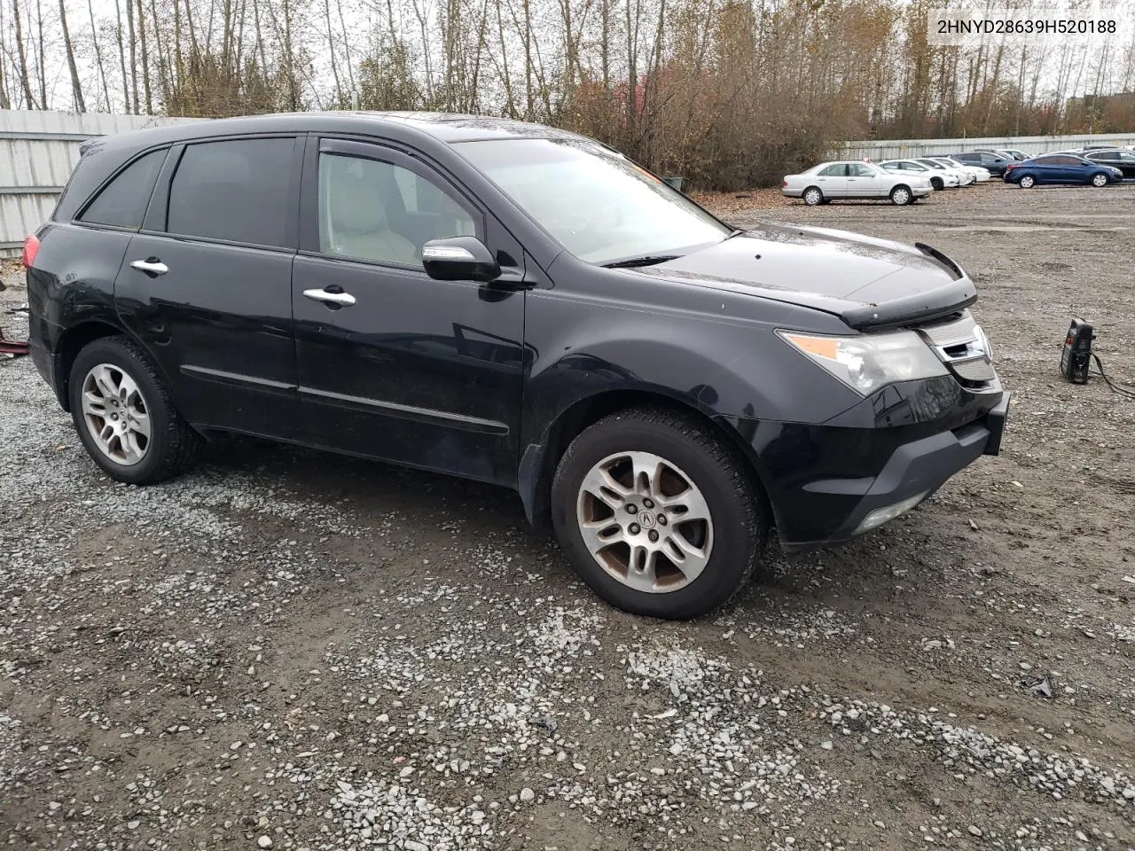 2009 Acura Mdx Technology VIN: 2HNYD28639H520188 Lot: 76319444