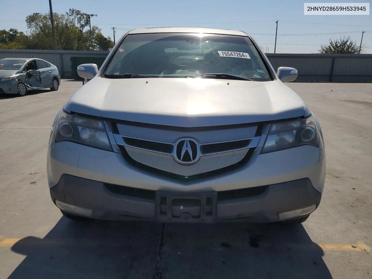 2009 Acura Mdx Technology VIN: 2HNYD28659H533945 Lot: 76547264