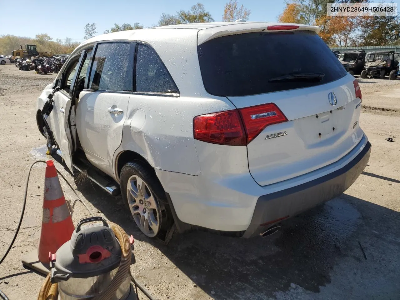 2009 Acura Mdx Technology VIN: 2HNYD28649H506428 Lot: 76557884