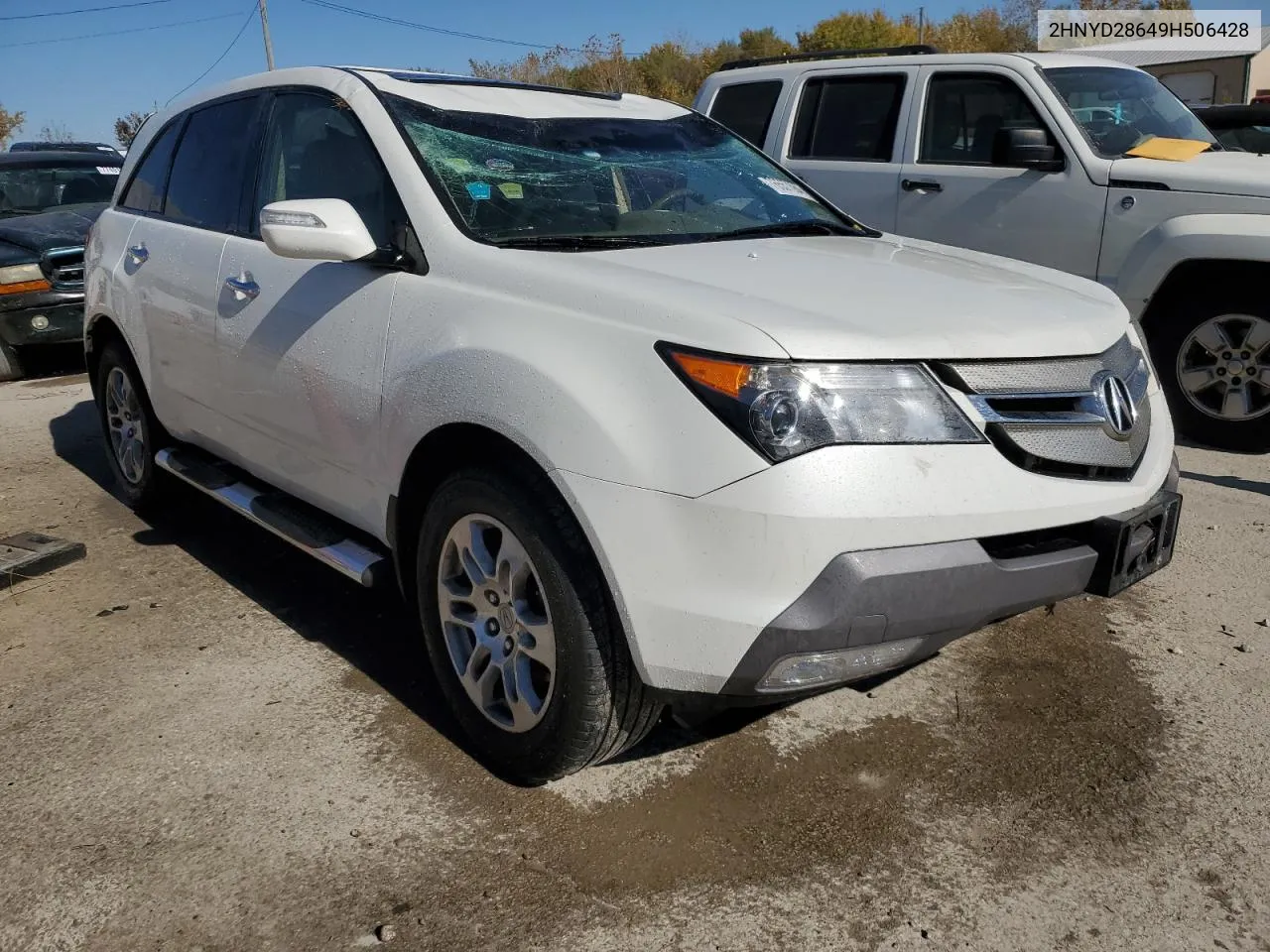 2009 Acura Mdx Technology VIN: 2HNYD28649H506428 Lot: 76557884