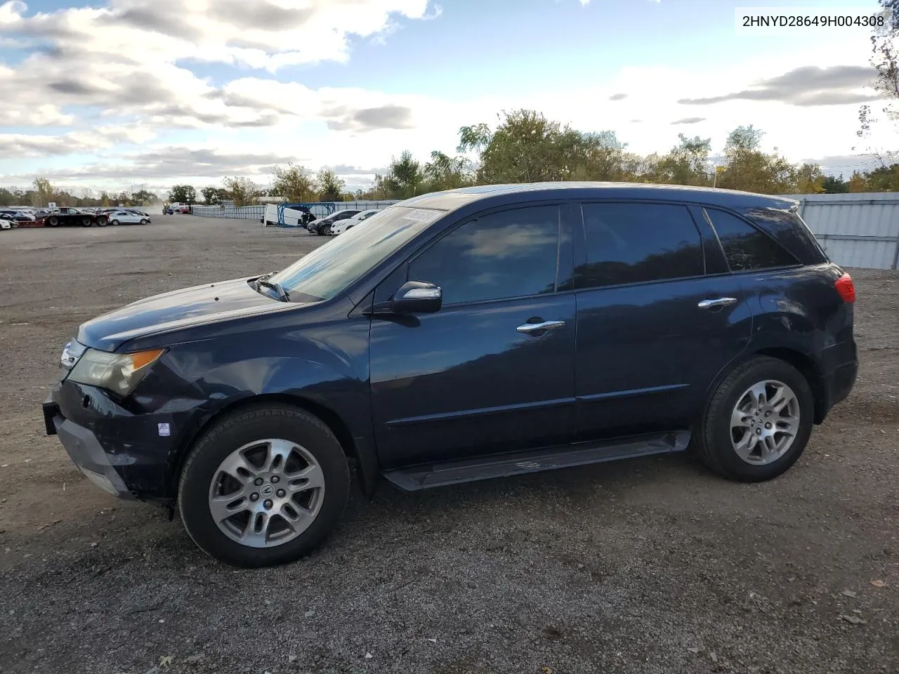 2009 Acura Mdx Technology VIN: 2HNYD28649H004308 Lot: 76676784