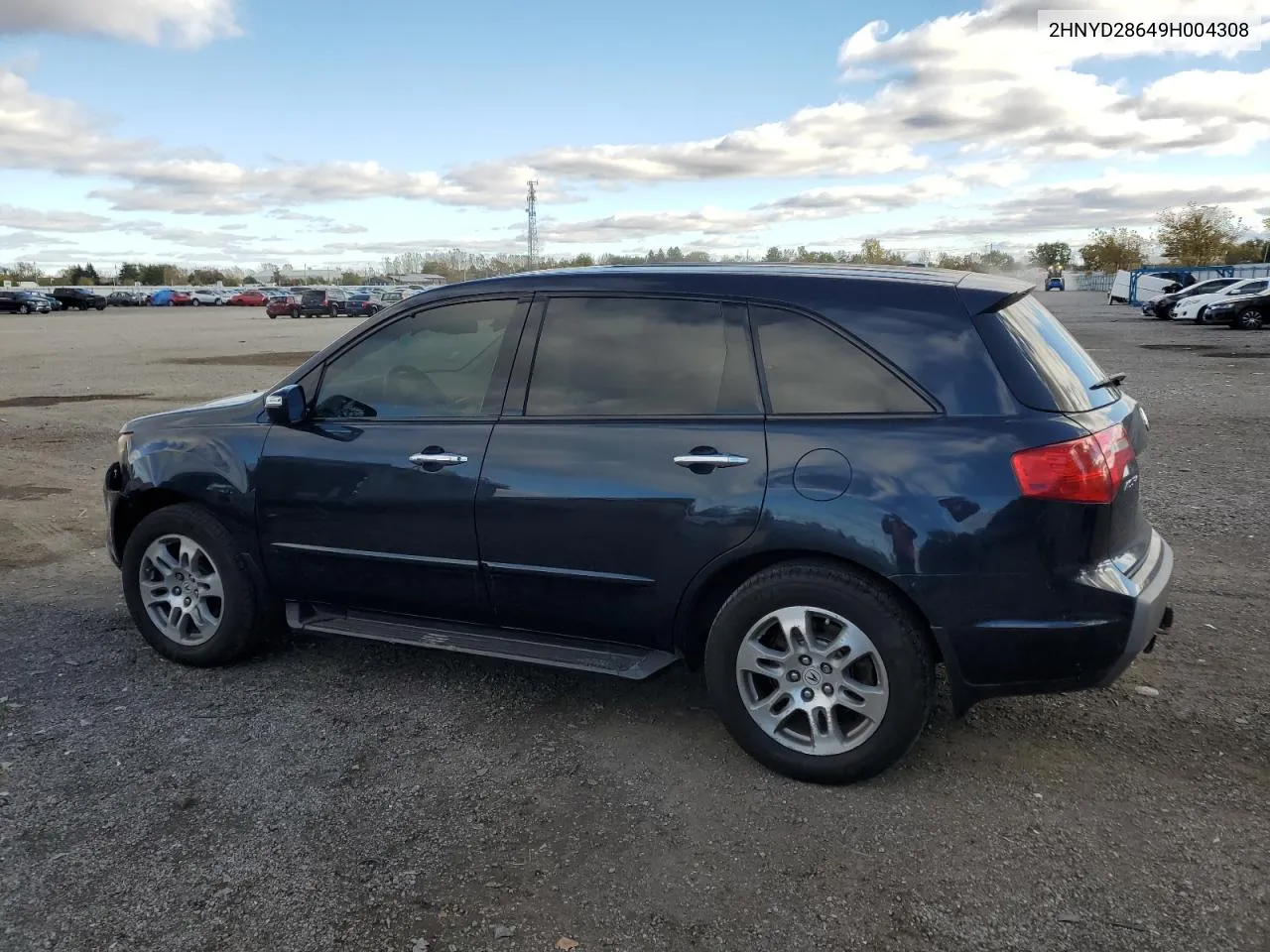 2009 Acura Mdx Technology VIN: 2HNYD28649H004308 Lot: 76676784