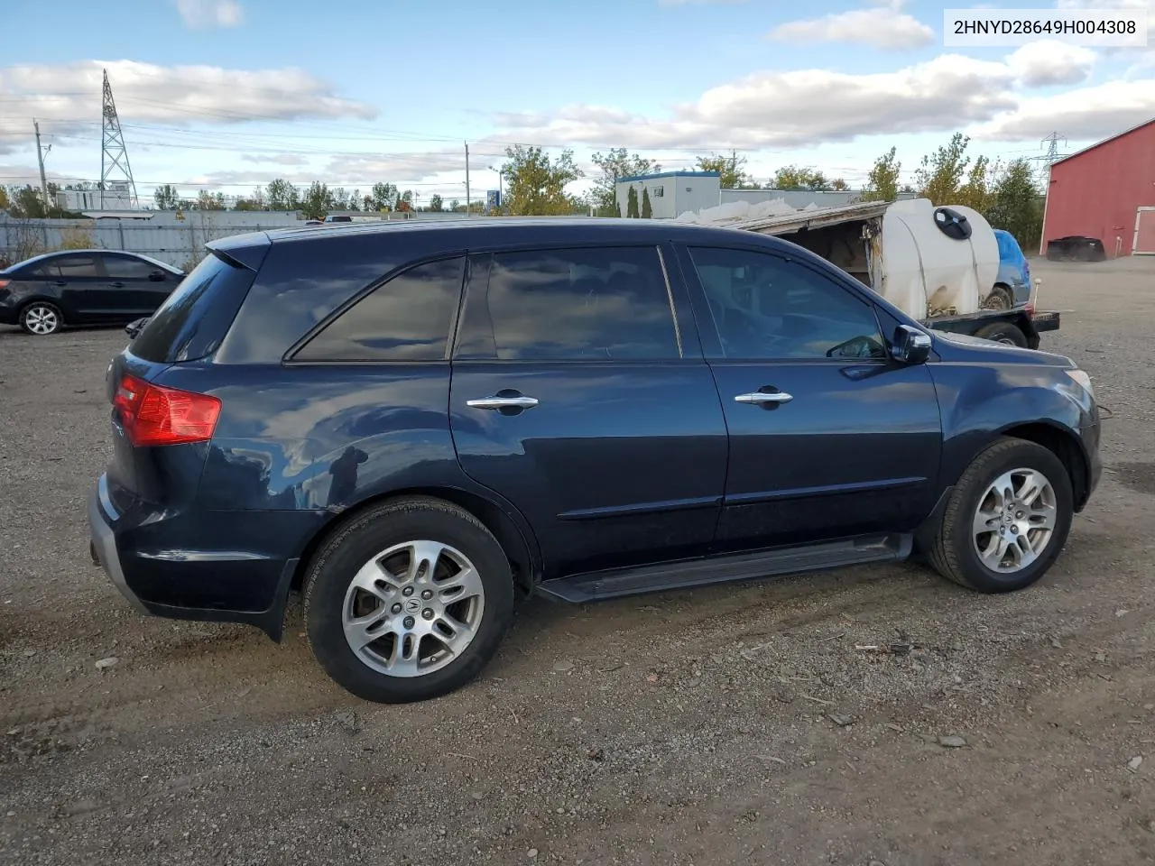 2009 Acura Mdx Technology VIN: 2HNYD28649H004308 Lot: 76676784