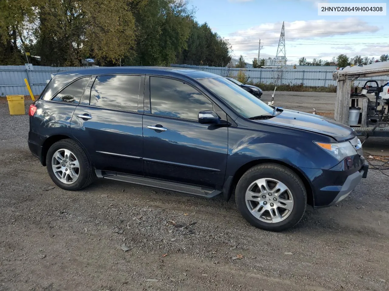 2009 Acura Mdx Technology VIN: 2HNYD28649H004308 Lot: 76676784