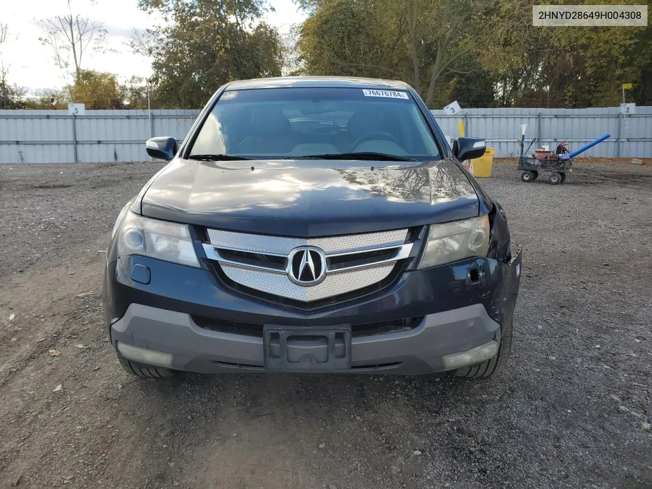 2009 Acura Mdx Technology VIN: 2HNYD28649H004308 Lot: 76676784