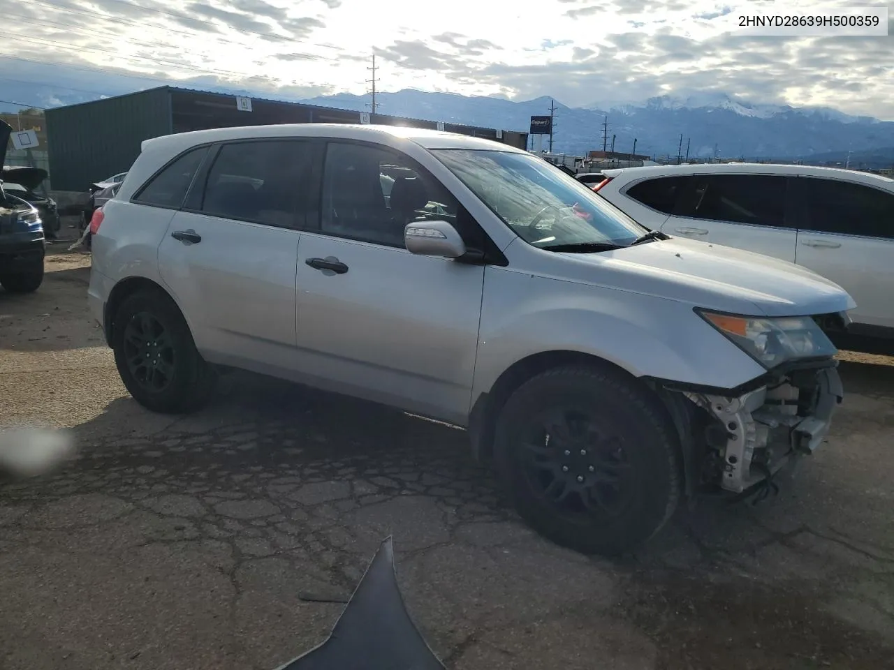 2009 Acura Mdx Technology VIN: 2HNYD28639H500359 Lot: 77160474