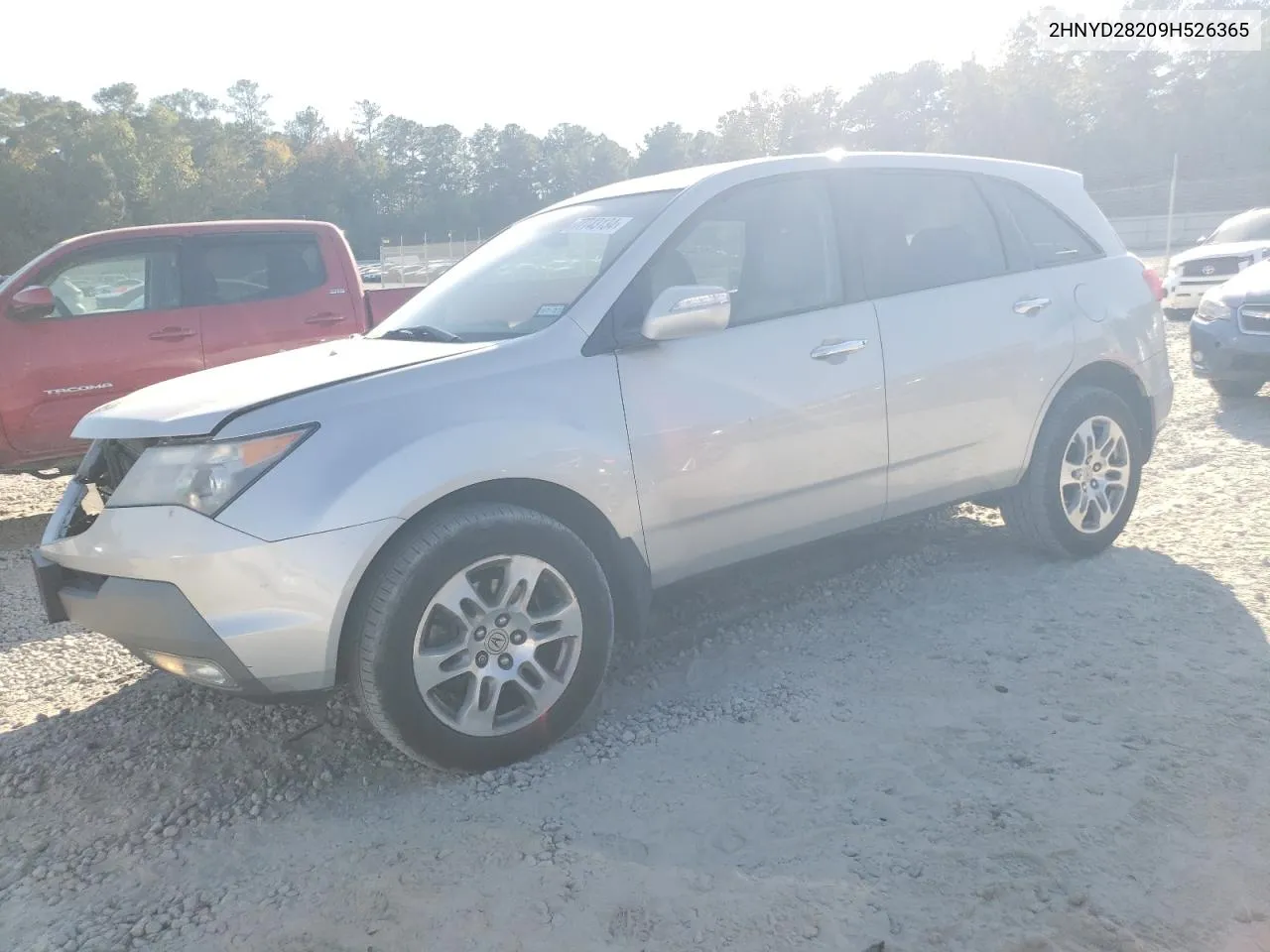 2009 Acura Mdx VIN: 2HNYD28209H526365 Lot: 77743134