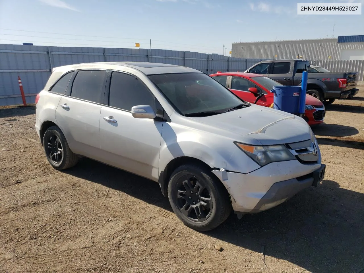 2009 Acura Mdx Technology VIN: 2HNYD28449H529027 Lot: 78055244