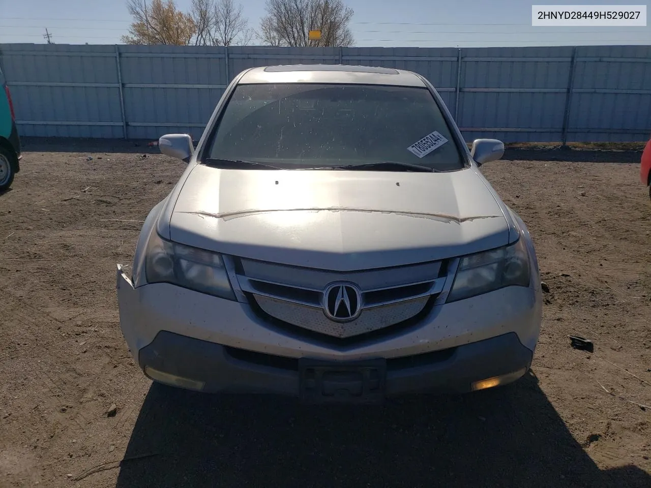 2009 Acura Mdx Technology VIN: 2HNYD28449H529027 Lot: 78055244