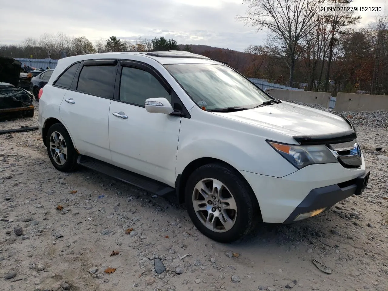 2009 Acura Mdx VIN: 2HNYD28279H521230 Lot: 78661114