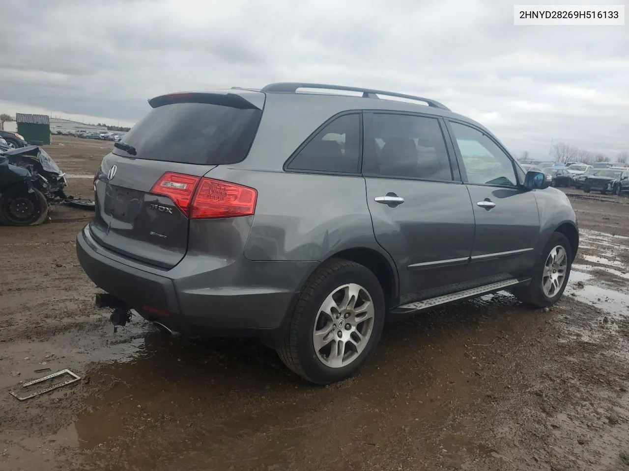 2009 Acura Mdx VIN: 2HNYD28269H516133 Lot: 78865454