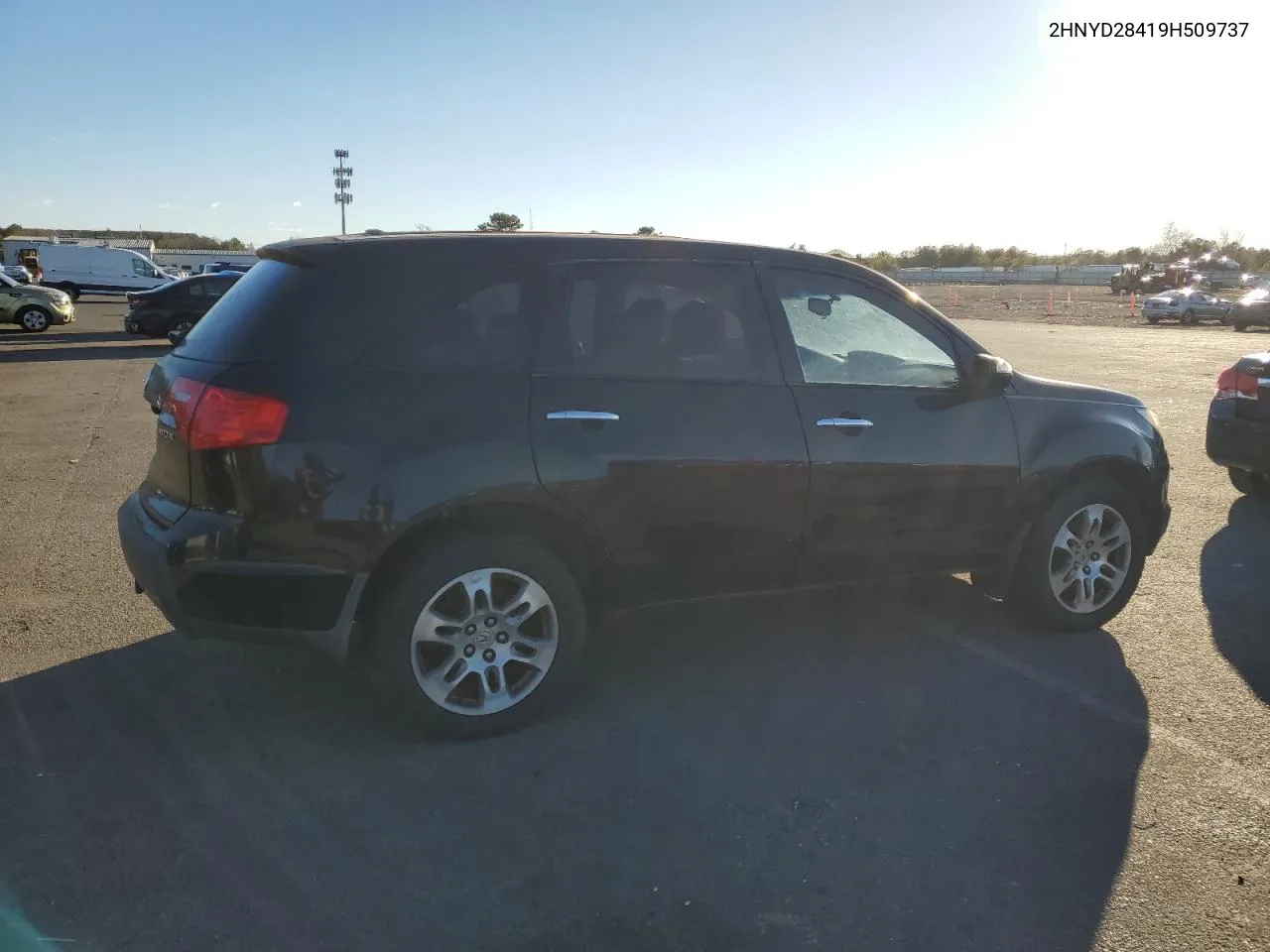 2009 Acura Mdx Technology VIN: 2HNYD28419H509737 Lot: 78992834