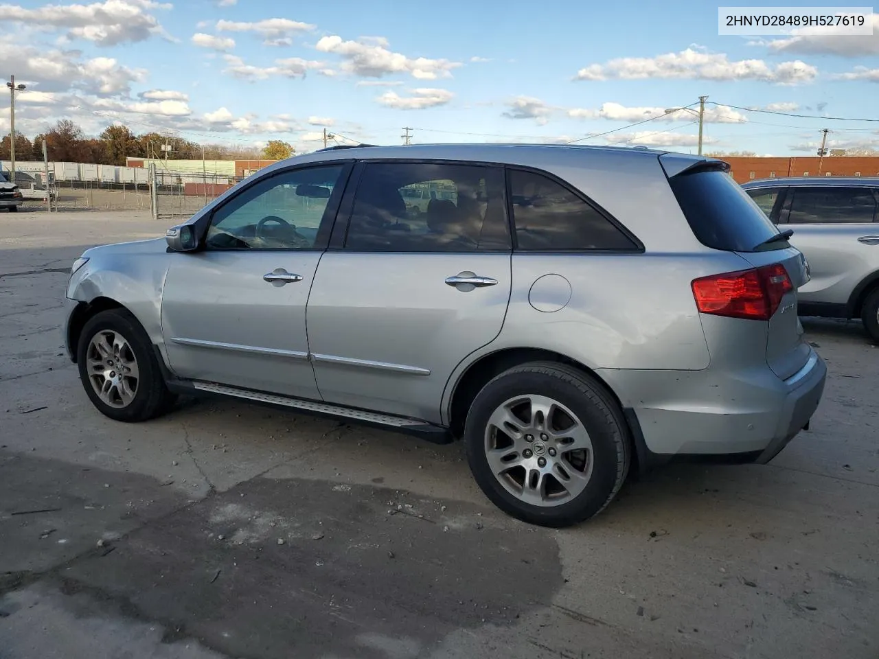 2009 Acura Mdx Technology VIN: 2HNYD28489H527619 Lot: 79278174