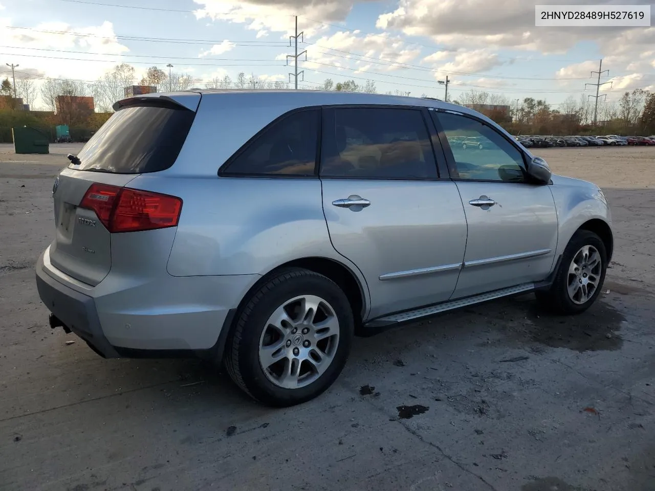 2009 Acura Mdx Technology VIN: 2HNYD28489H527619 Lot: 79278174