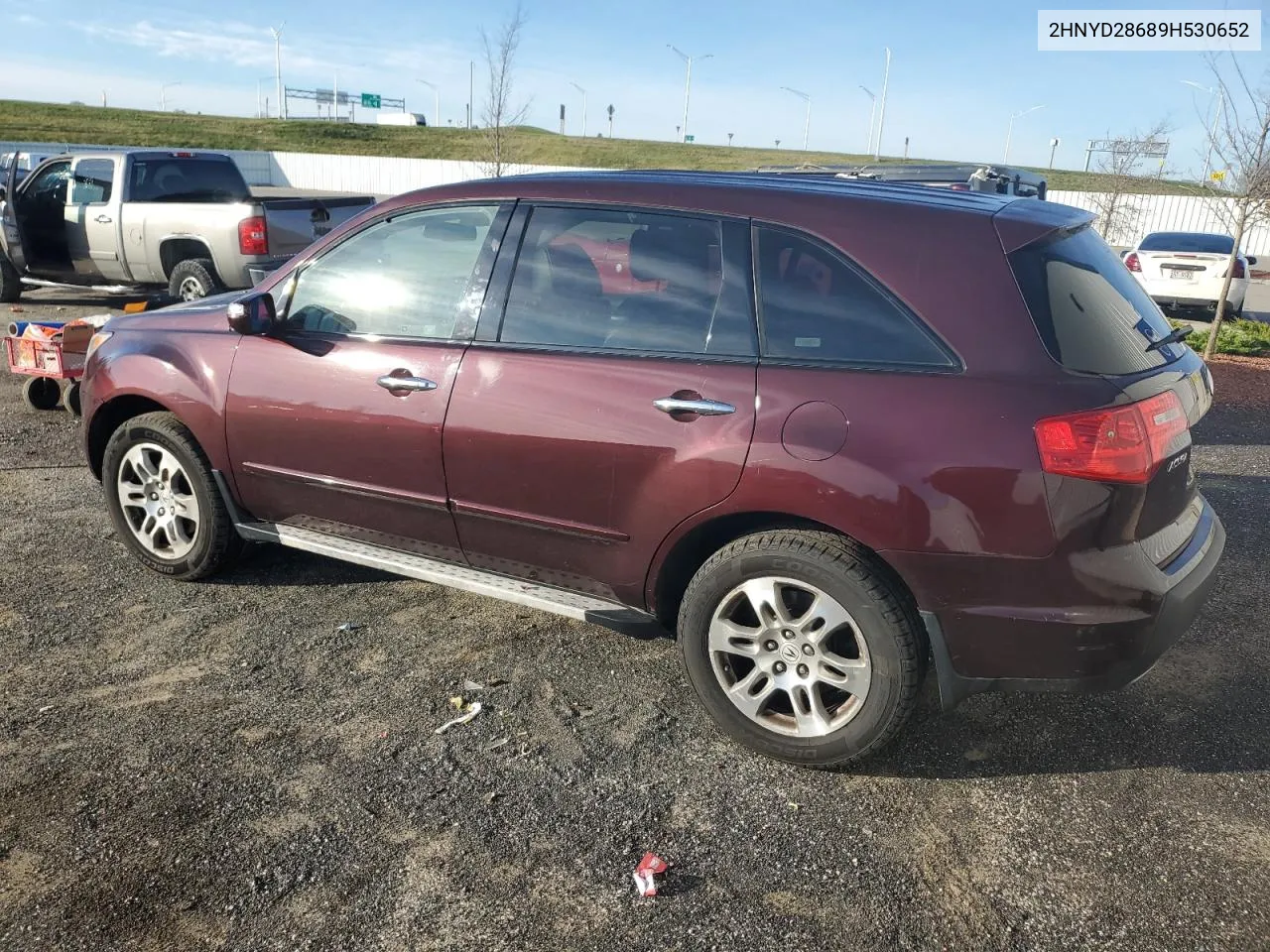 2009 Acura Mdx Technology VIN: 2HNYD28689H530652 Lot: 79914454