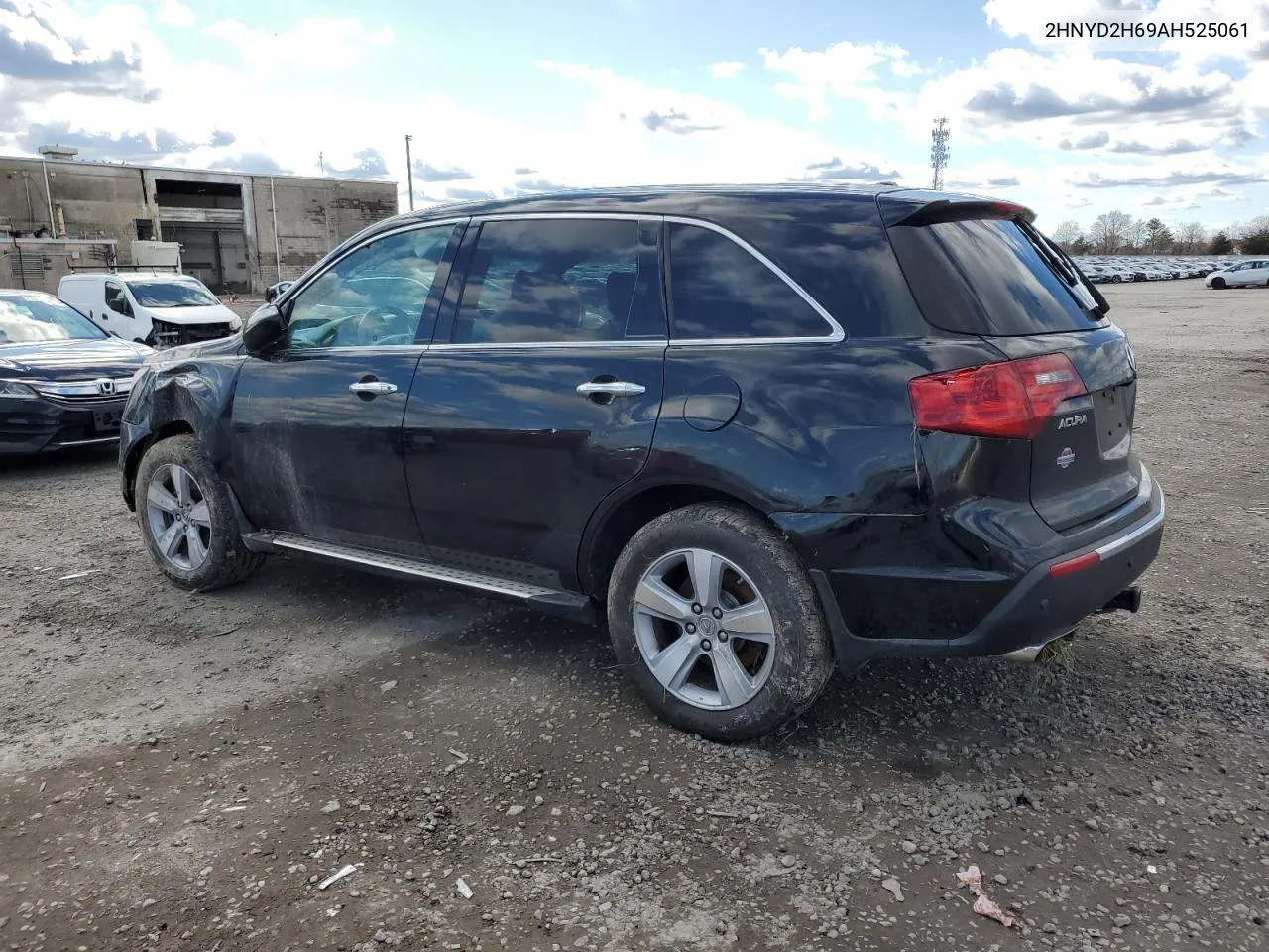 2010 Acura Mdx Technology VIN: 2HNYD2H69AH525061 Lot: 45889754