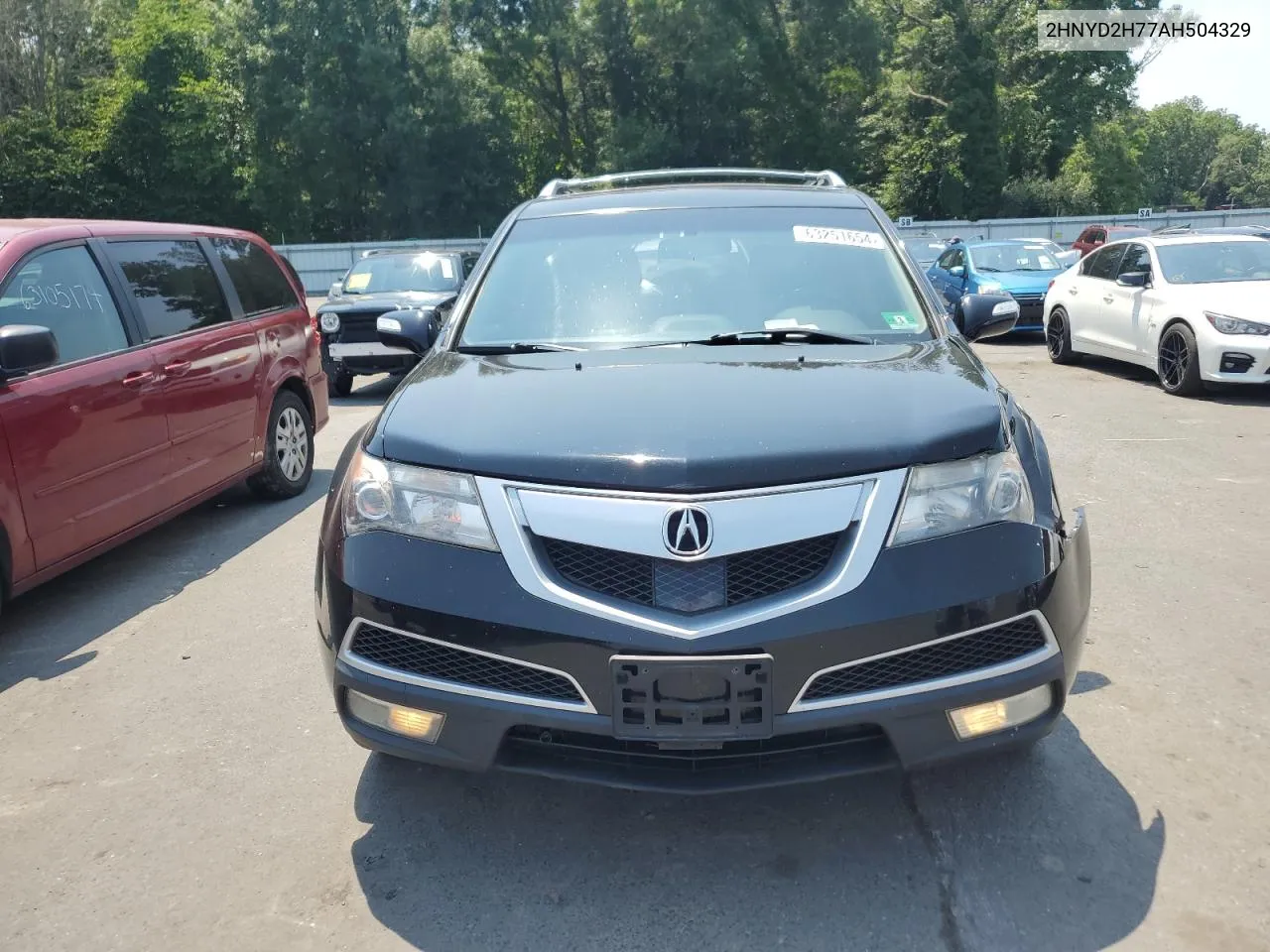 2010 Acura Mdx Advance VIN: 2HNYD2H77AH504329 Lot: 63251654