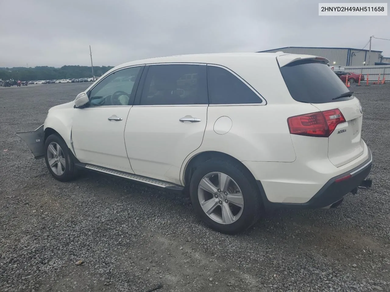 2HNYD2H49AH511658 2010 Acura Mdx Technology