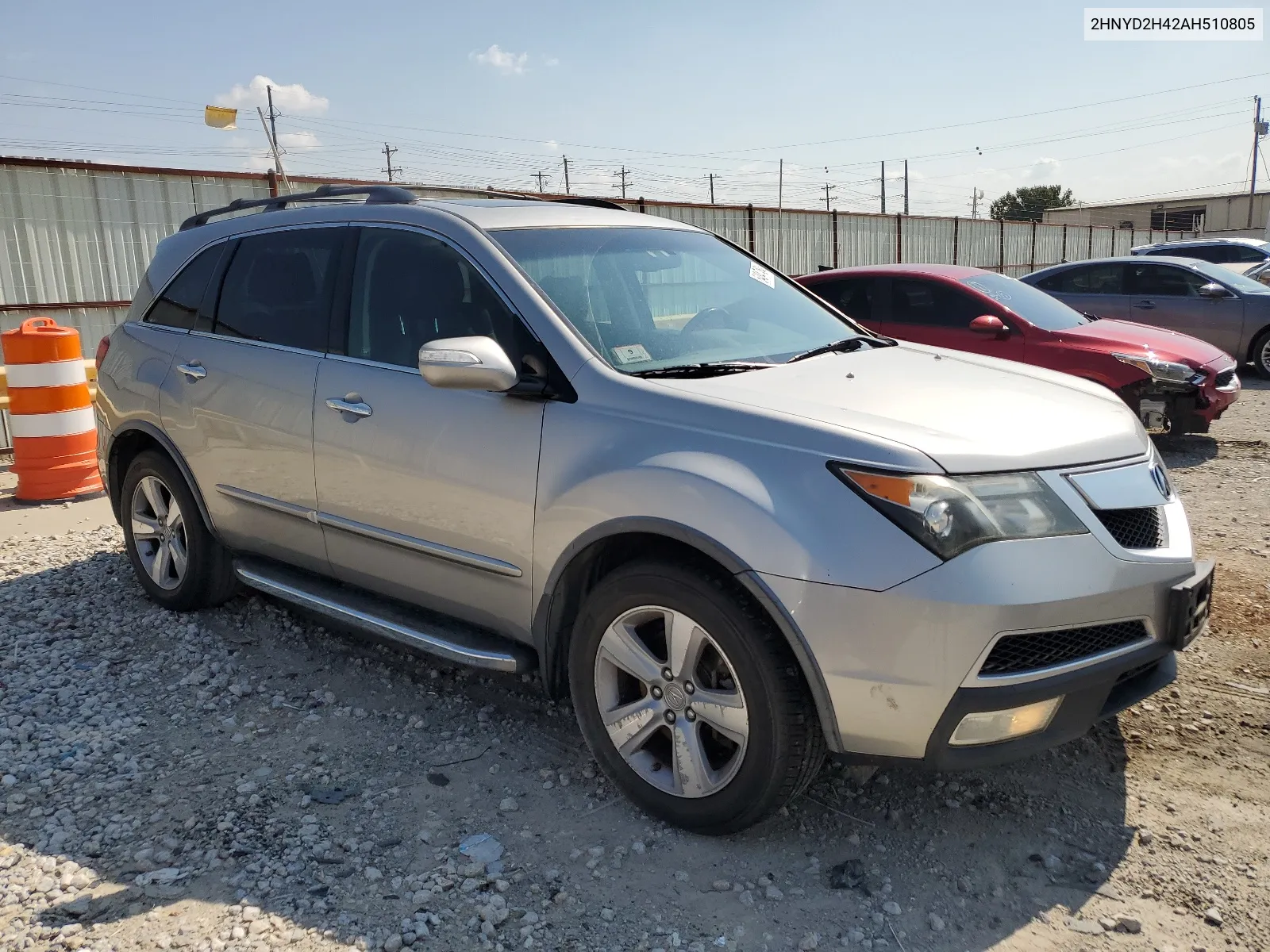 2HNYD2H42AH510805 2010 Acura Mdx Technology