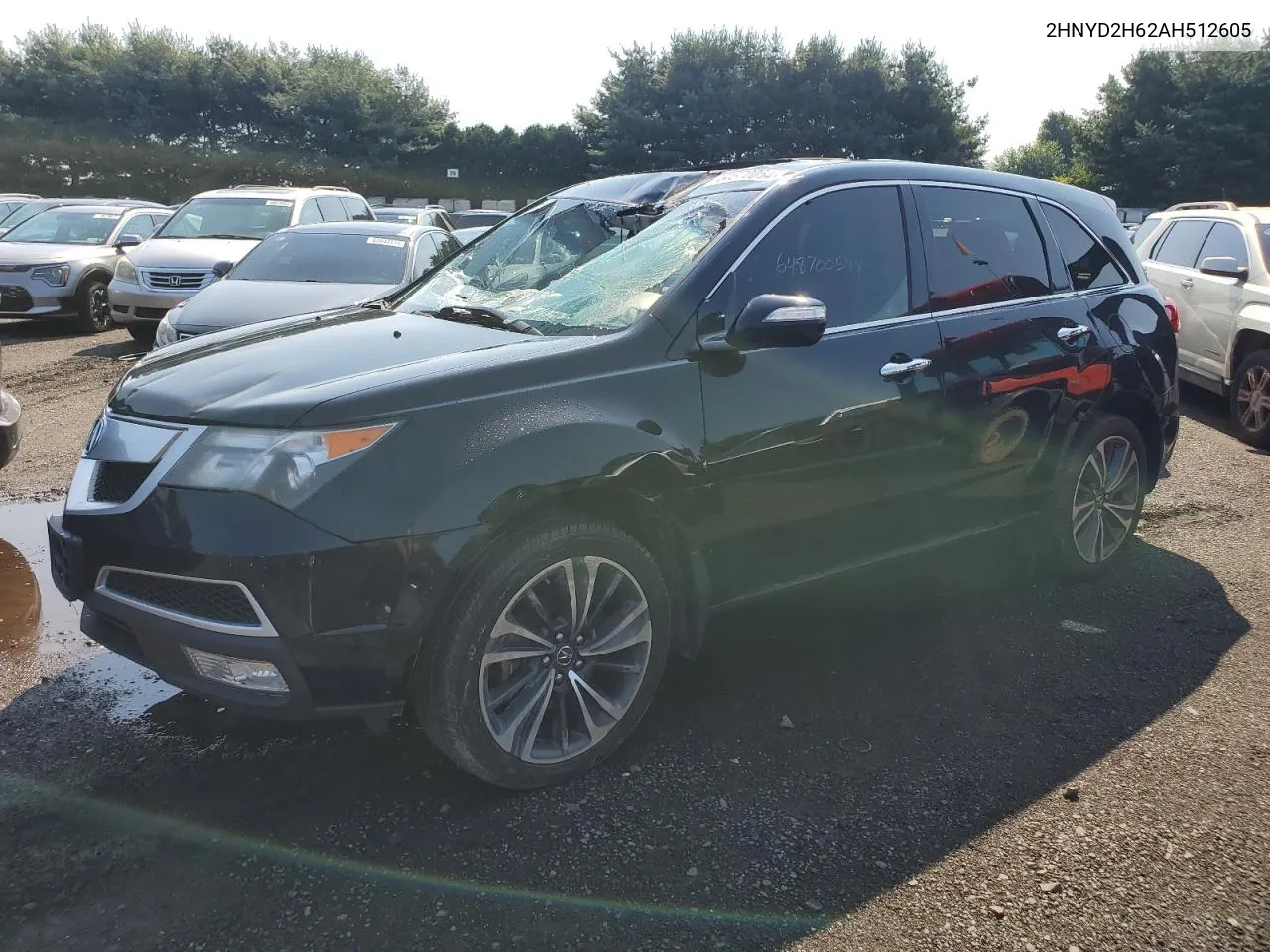 2010 Acura Mdx Technology VIN: 2HNYD2H62AH512605 Lot: 64870054