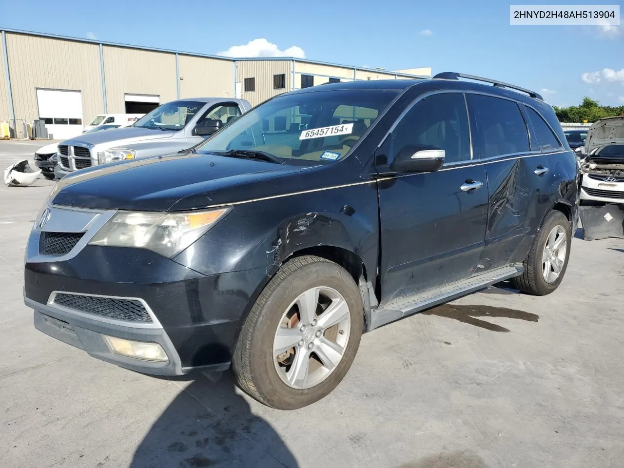 2010 Acura Mdx Technology VIN: 2HNYD2H48AH513904 Lot: 65457154