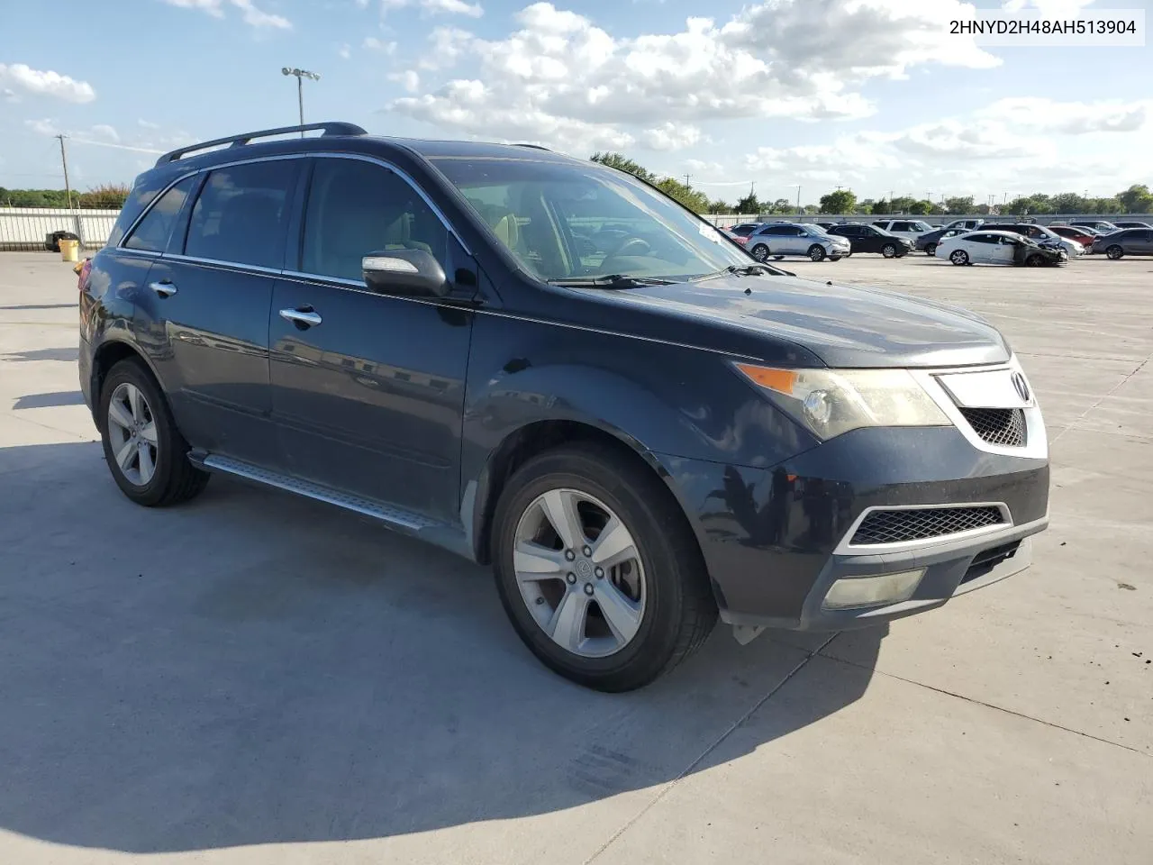 2010 Acura Mdx Technology VIN: 2HNYD2H48AH513904 Lot: 65457154