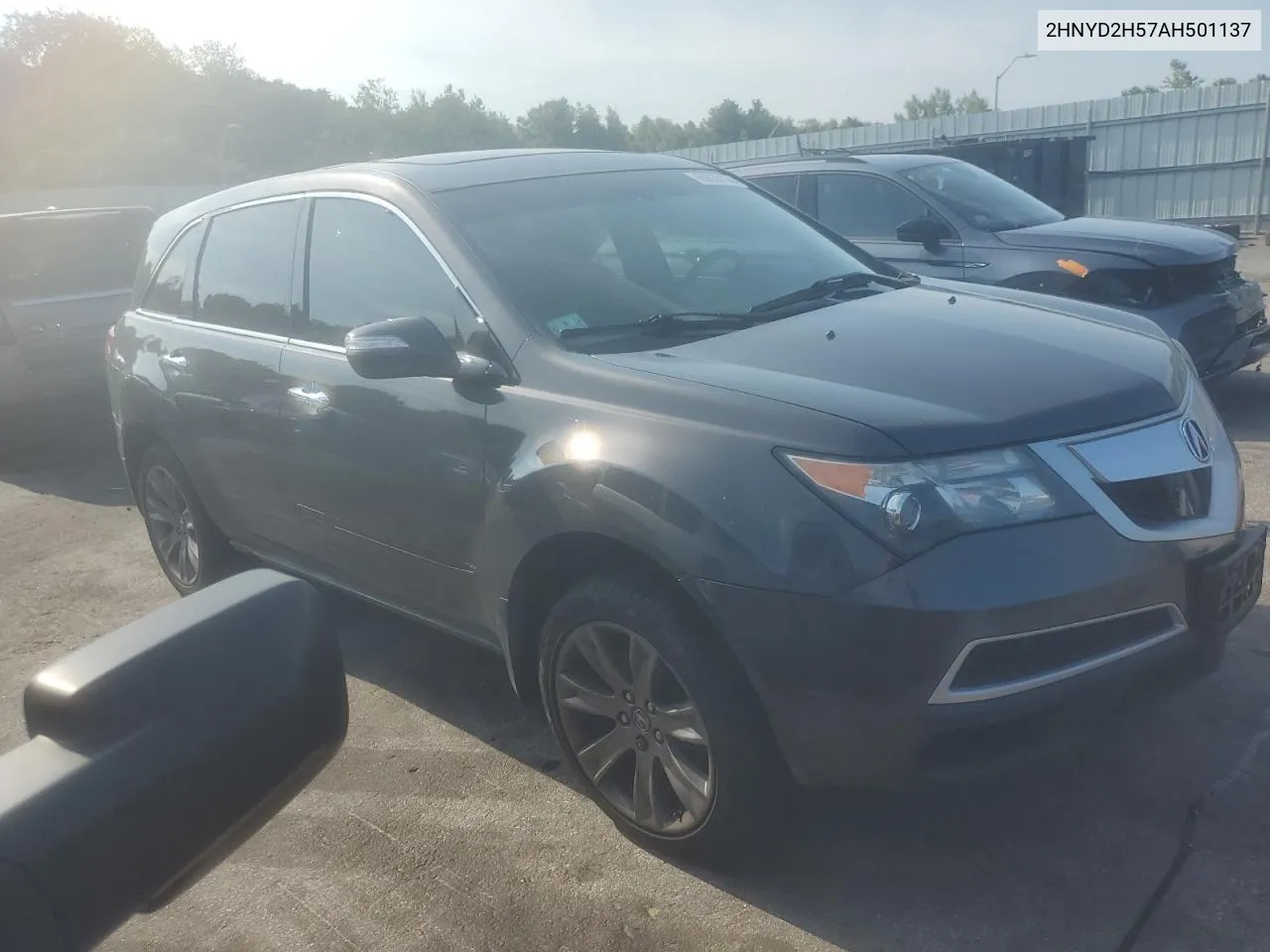 2010 Acura Mdx Advance VIN: 2HNYD2H57AH501137 Lot: 65633124