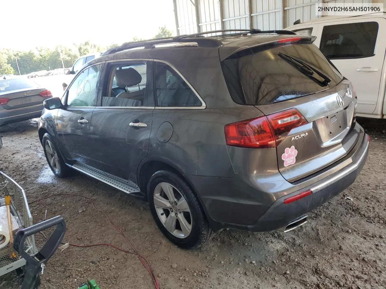 2010 Acura Mdx Technology VIN: 2HNYD2H65AH501906 Lot: 65931994