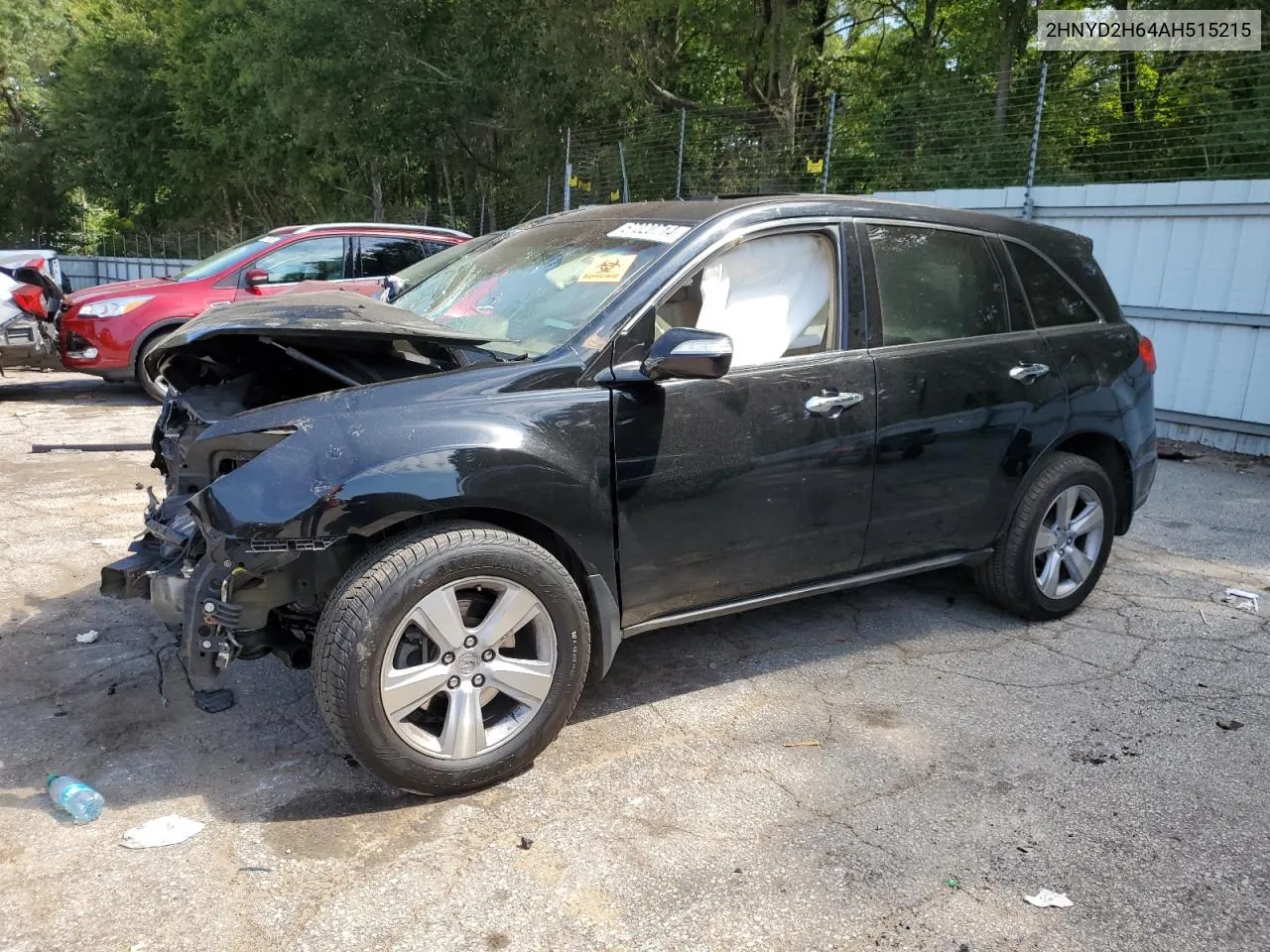 2010 Acura Mdx Technology VIN: 2HNYD2H64AH515215 Lot: 67020714