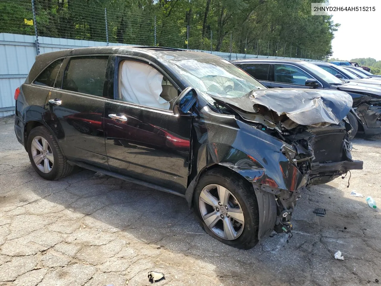 2010 Acura Mdx Technology VIN: 2HNYD2H64AH515215 Lot: 67020714