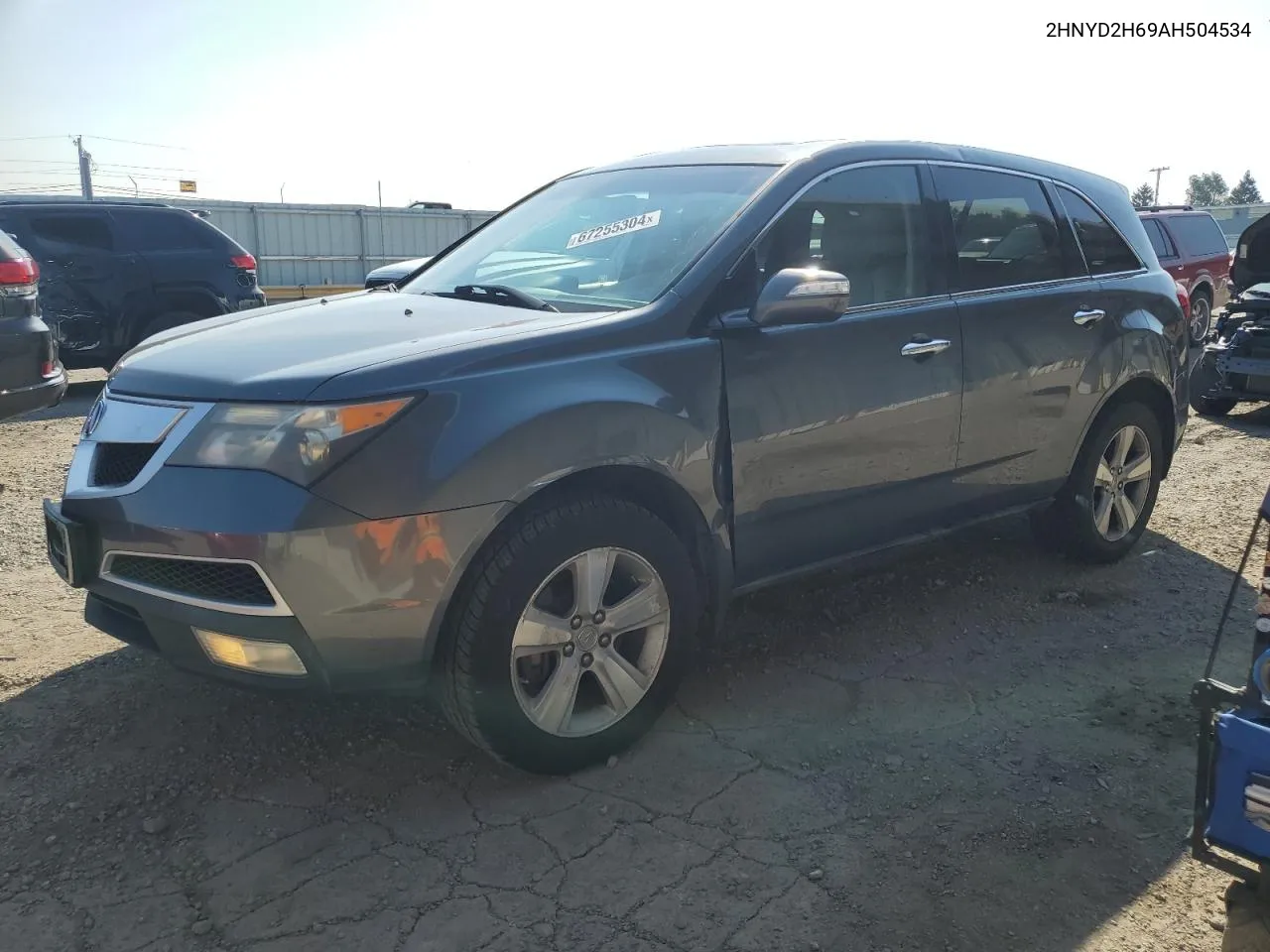 2010 Acura Mdx Technology VIN: 2HNYD2H69AH504534 Lot: 67255304