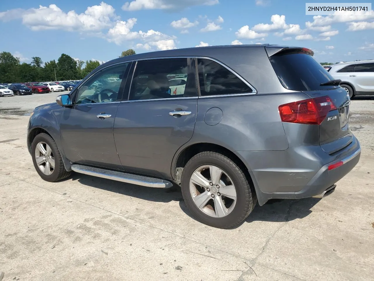 2010 Acura Mdx Technology VIN: 2HNYD2H41AH501741 Lot: 67576274