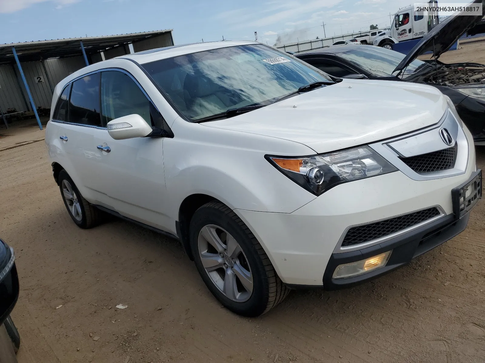 2010 Acura Mdx Technology VIN: 2HNYD2H63AH518817 Lot: 68688714