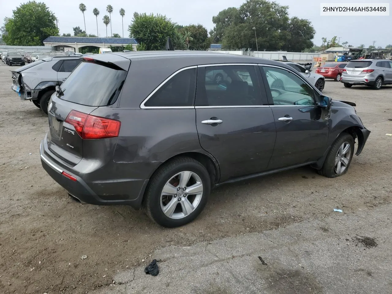 2010 Acura Mdx Technology VIN: 2HNYD2H46AH534458 Lot: 68866714