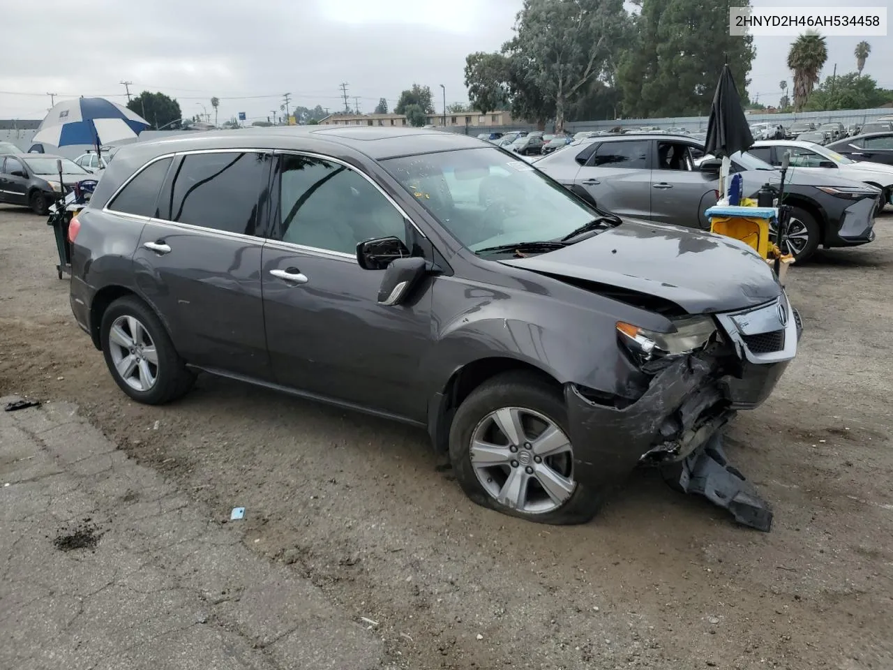 2010 Acura Mdx Technology VIN: 2HNYD2H46AH534458 Lot: 68866714