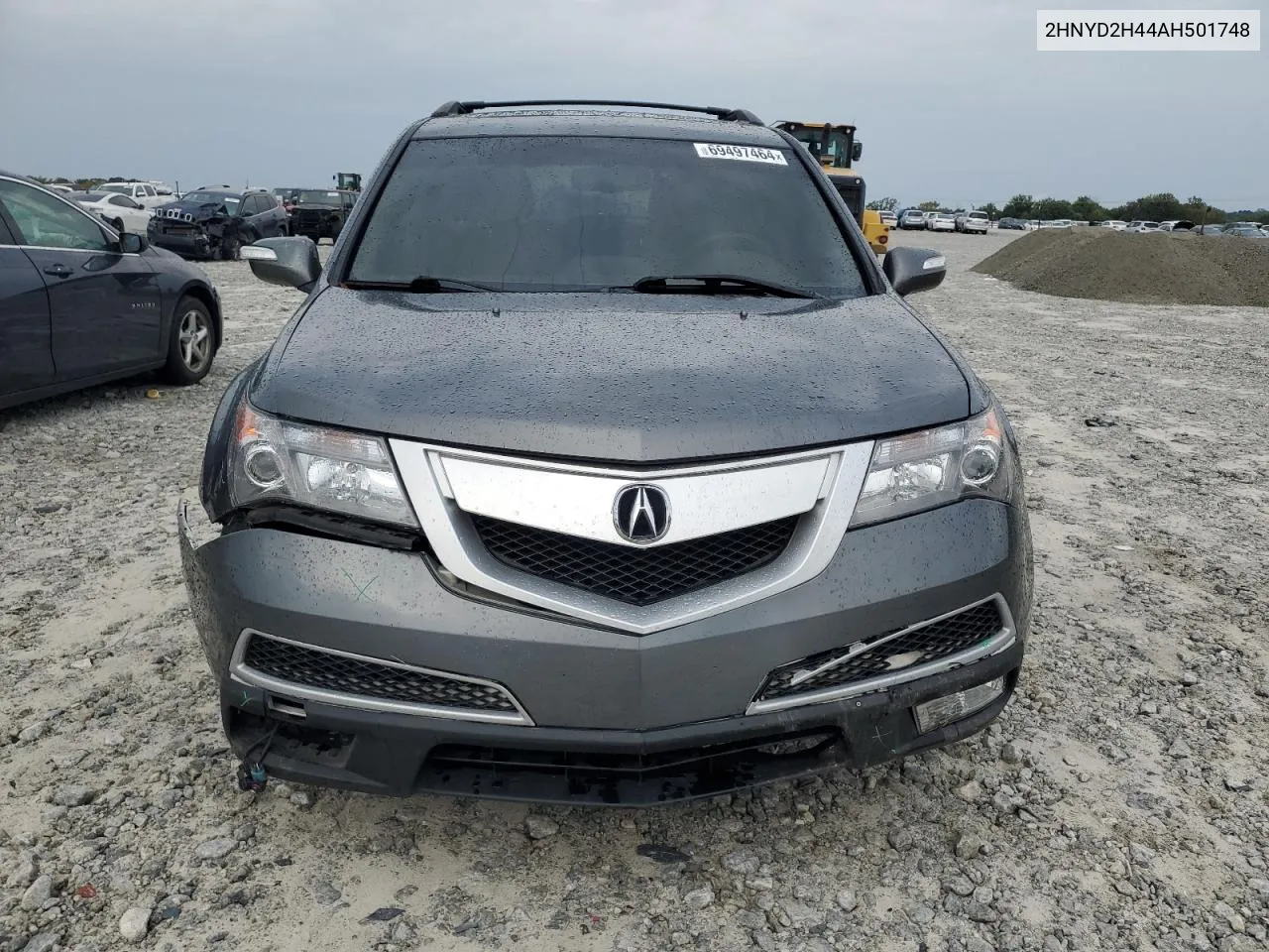 2010 Acura Mdx Technology VIN: 2HNYD2H44AH501748 Lot: 69497464