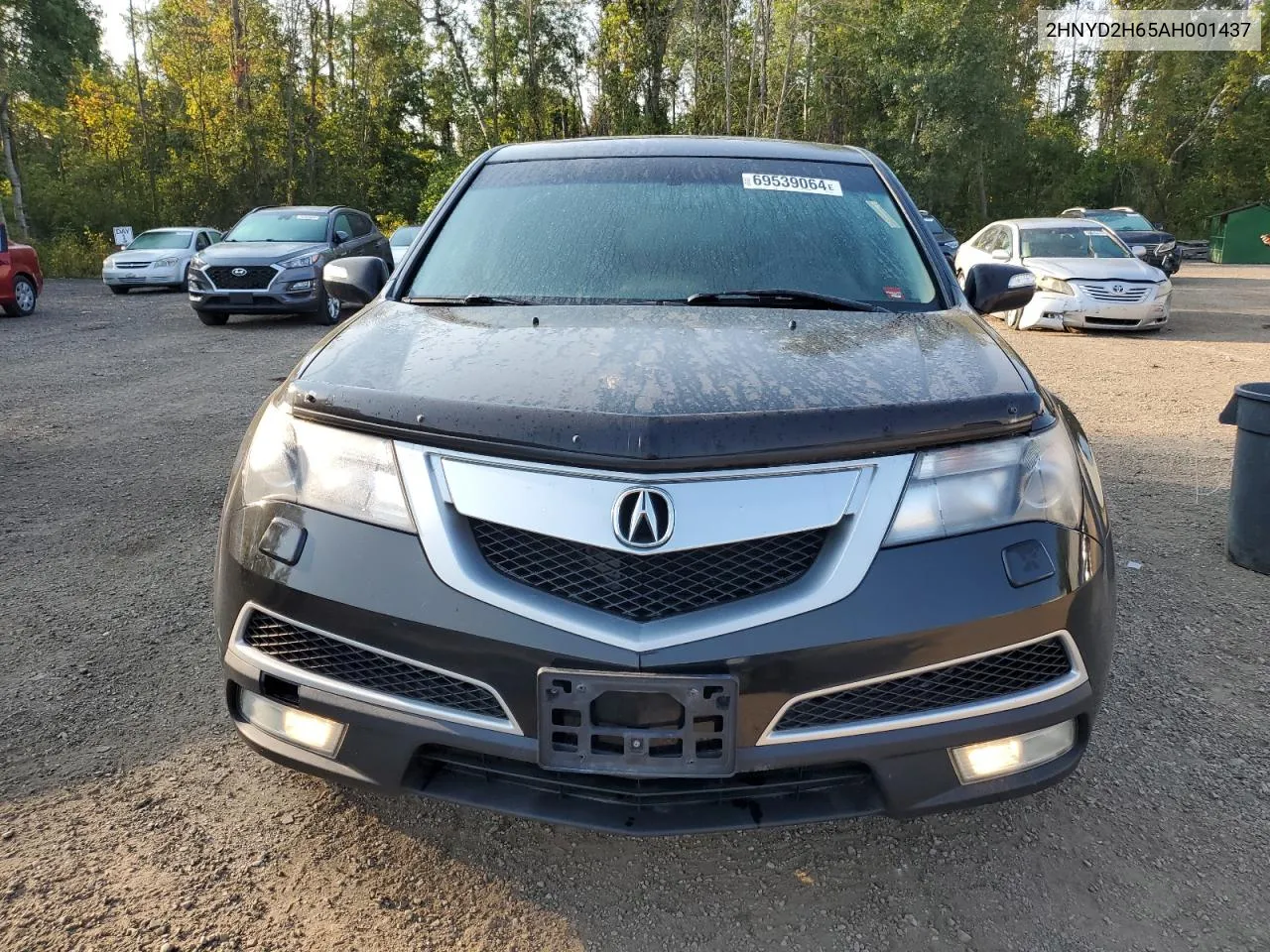 2010 Acura Mdx Technology VIN: 2HNYD2H65AH001437 Lot: 69539064