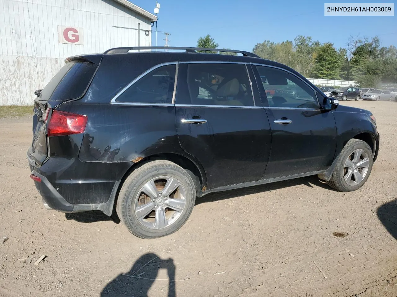 2010 Acura Mdx Technology VIN: 2HNYD2H61AH003069 Lot: 69777874