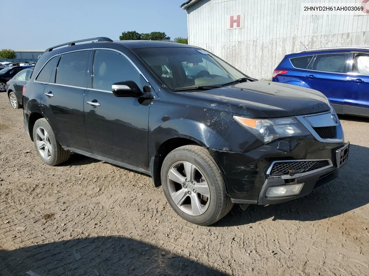 2010 Acura Mdx Technology VIN: 2HNYD2H61AH003069 Lot: 69777874