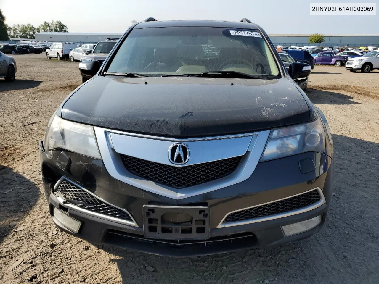 2010 Acura Mdx Technology VIN: 2HNYD2H61AH003069 Lot: 69777874