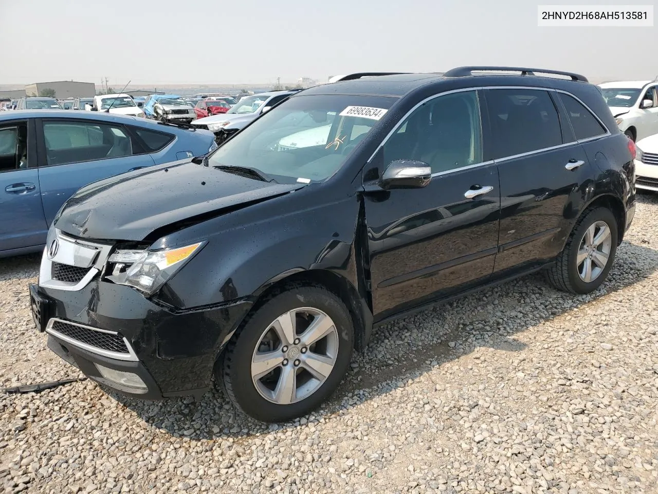 2010 Acura Mdx Technology VIN: 2HNYD2H68AH513581 Lot: 69983634