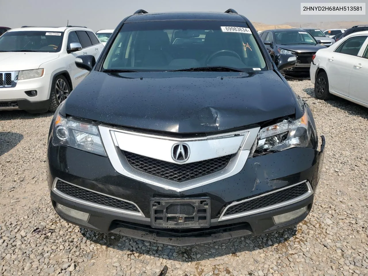 2010 Acura Mdx Technology VIN: 2HNYD2H68AH513581 Lot: 69983634