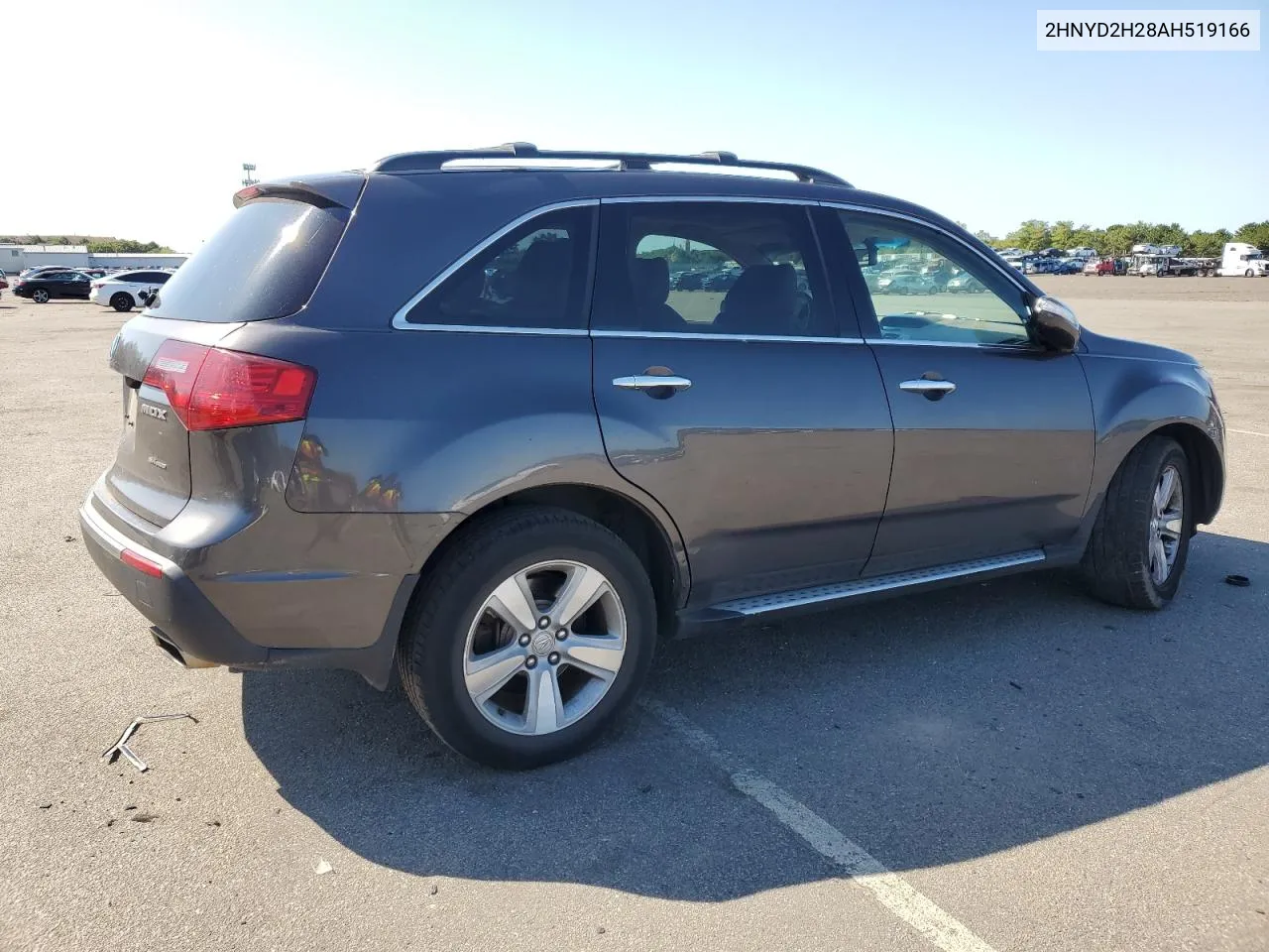 2010 Acura Mdx VIN: 2HNYD2H28AH519166 Lot: 70233974