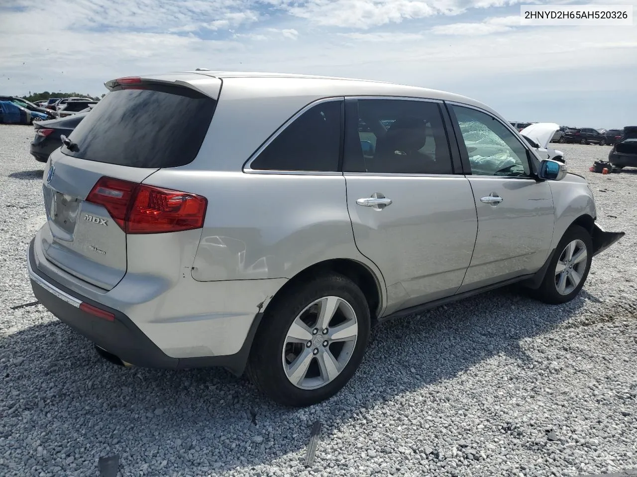 2010 Acura Mdx Technology VIN: 2HNYD2H65AH520326 Lot: 70494254