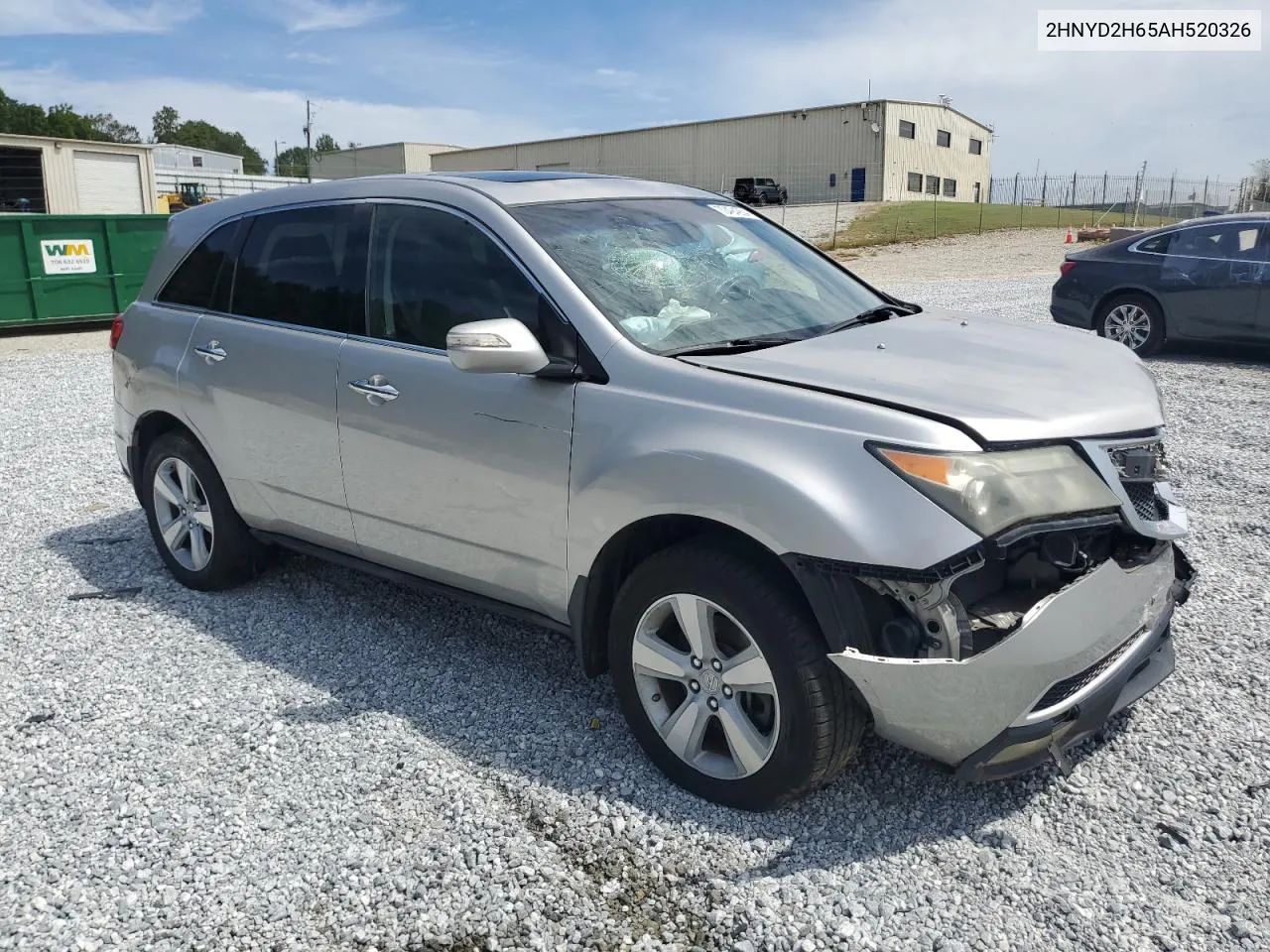 2010 Acura Mdx Technology VIN: 2HNYD2H65AH520326 Lot: 70494254