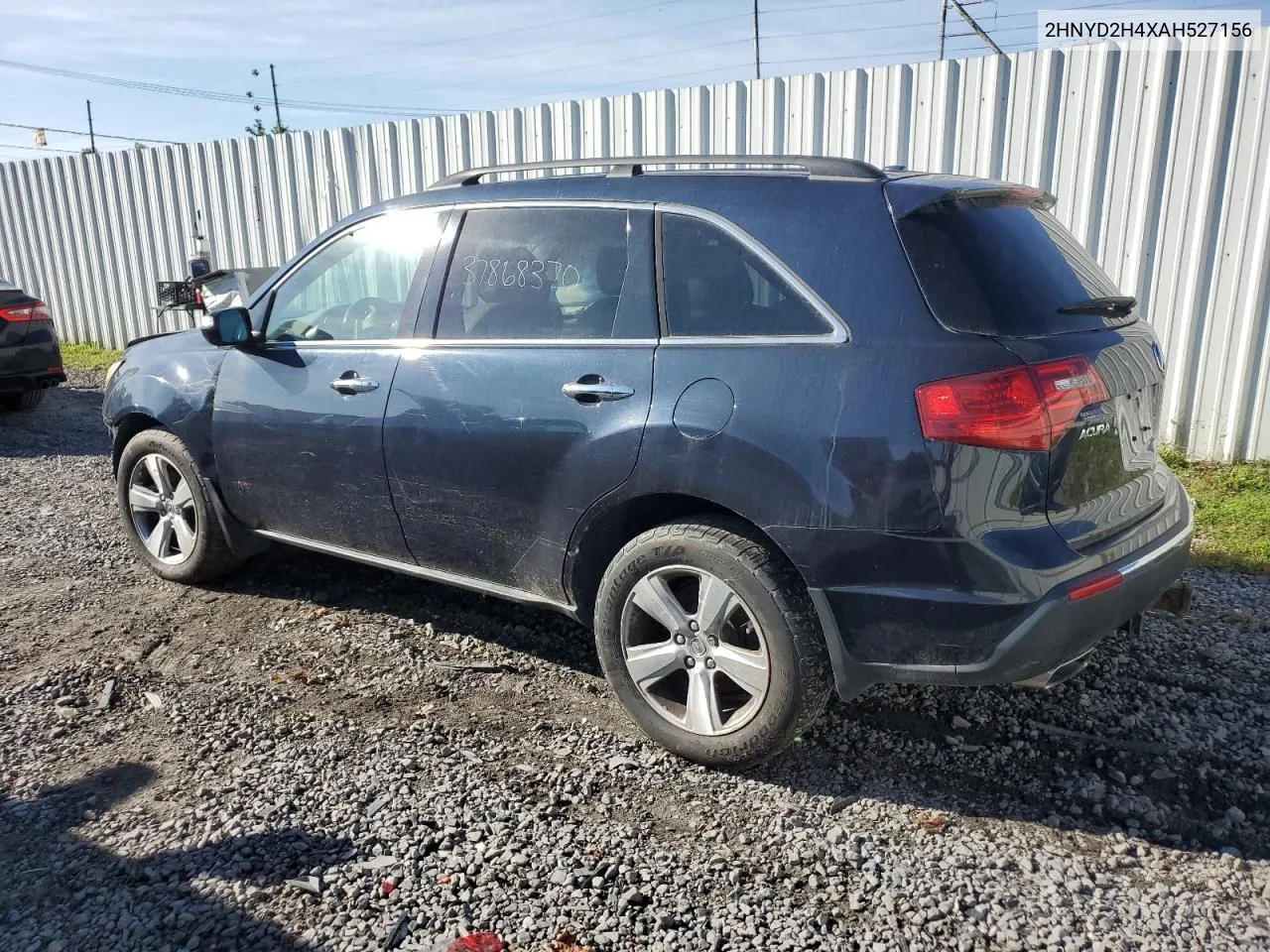 2010 Acura Mdx Technology VIN: 2HNYD2H4XAH527156 Lot: 70869334