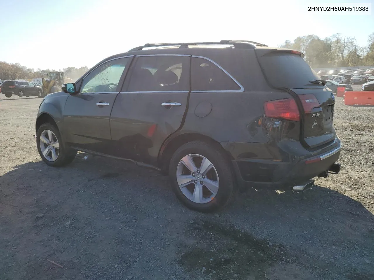 2010 Acura Mdx Technology VIN: 2HNYD2H60AH519388 Lot: 72151774