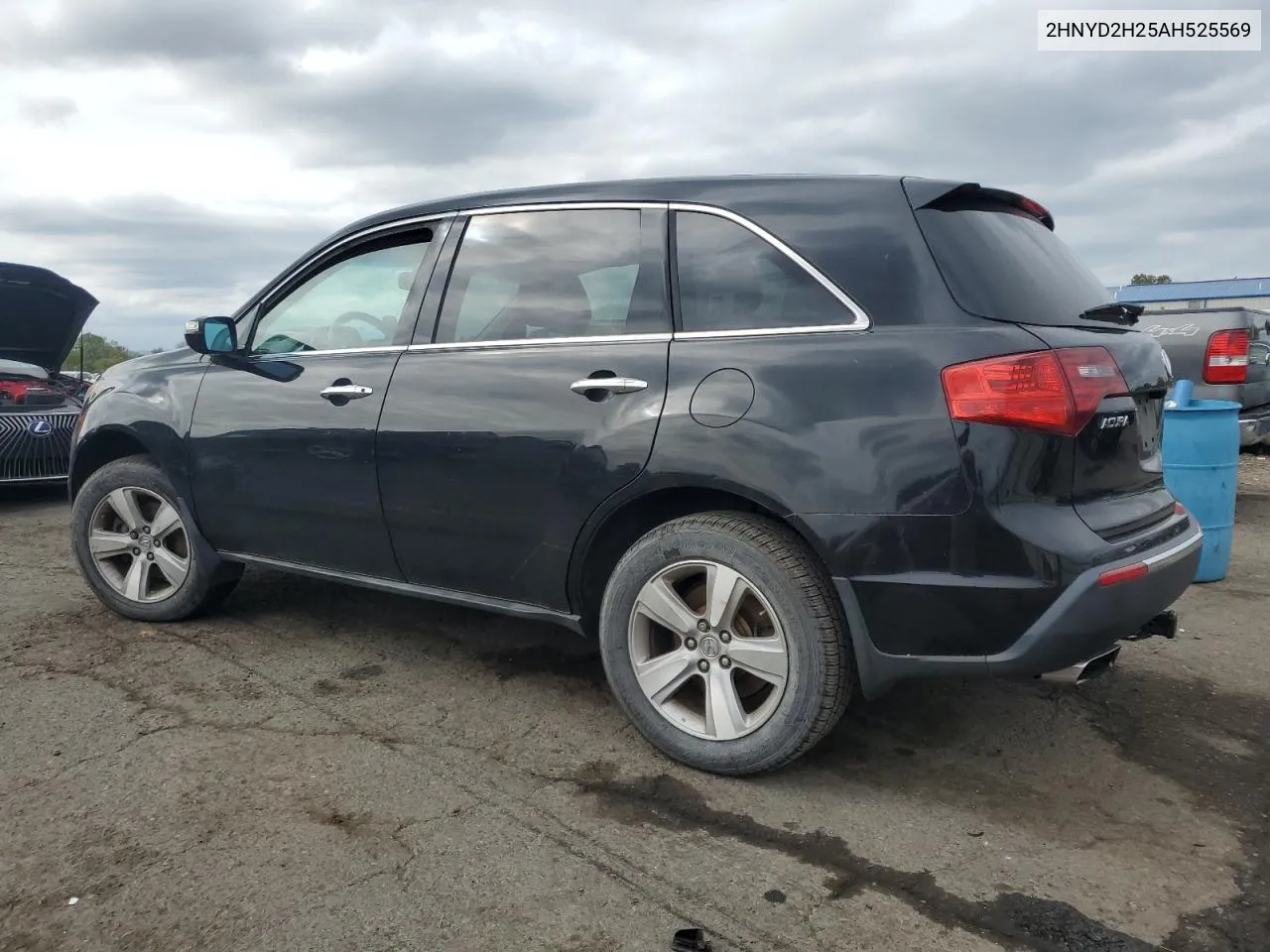 2010 Acura Mdx VIN: 2HNYD2H25AH525569 Lot: 72448324