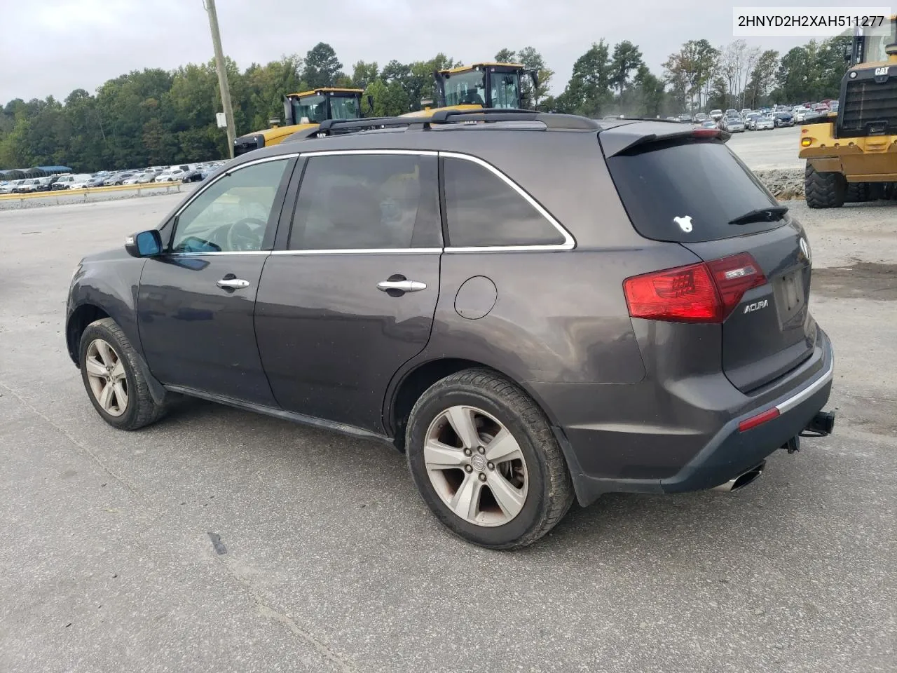 2010 Acura Mdx VIN: 2HNYD2H2XAH511277 Lot: 72572184